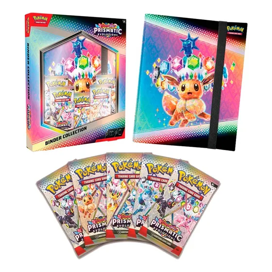 Pokemon Tcg Prismatic Evolutions Binder Collection Español