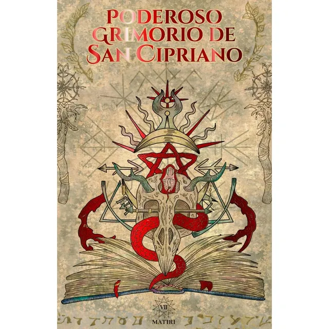 Poderoso Grimorio De San Cipriano, De Anónimo. Editorial Matiri, Tapa Blanda En Español, 2023