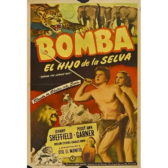 Bomba O Filho Das Selvas Coleção 12 Dvds Legendados
