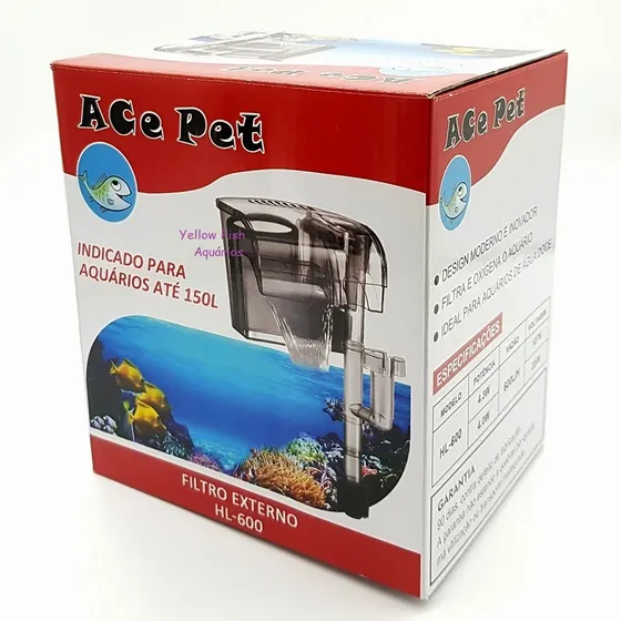 Filtro Externo Ace Pet Hl-600 680lh... (hang On) 127v