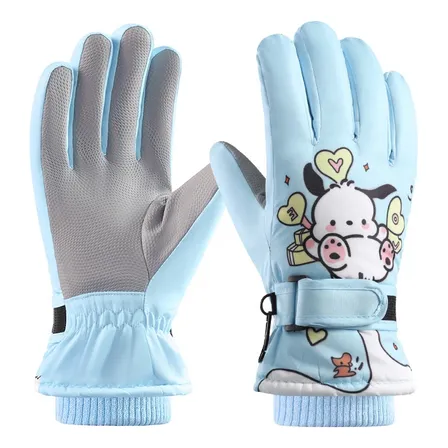 Guantes Deportivos Térmicos Polar Para Niños Nieve Invierno