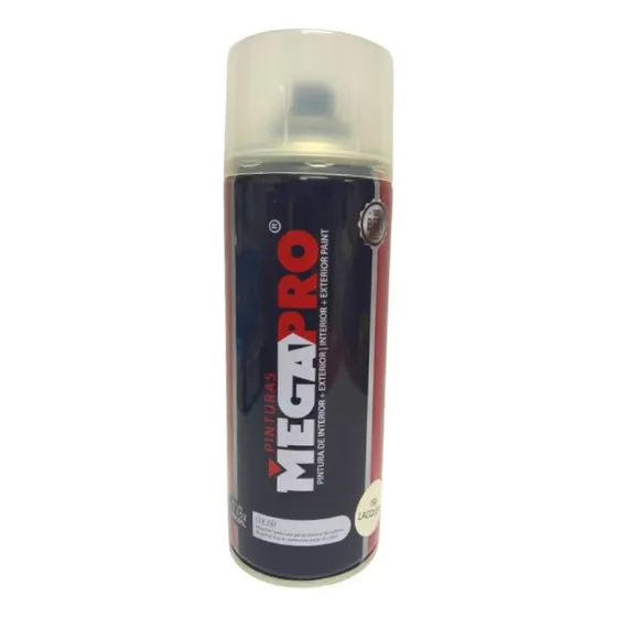 Pintura Spray Transparente Brillante Megapro