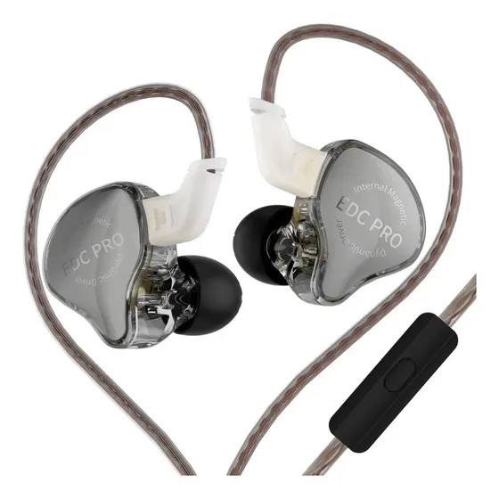 Auriculares con cable dinámicos Kz Edc Pro, auriculares | Cuotas sin interés
