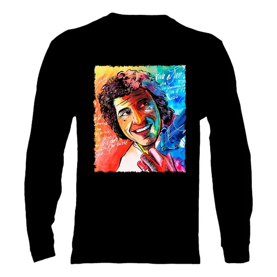 Polera Manga Larga Victor Jara - Ver 01 - Vale Gamess