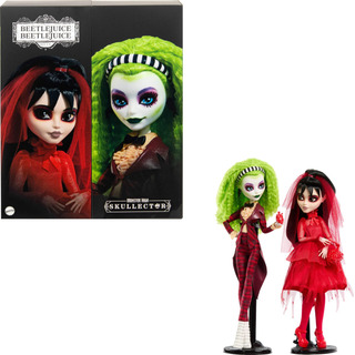 Pacote Com 2 Bonecas Monster High Skullector Beetlejuice Bee Pacote Com 2 Bonecas Monster High Skullector Beetlejuice Bee