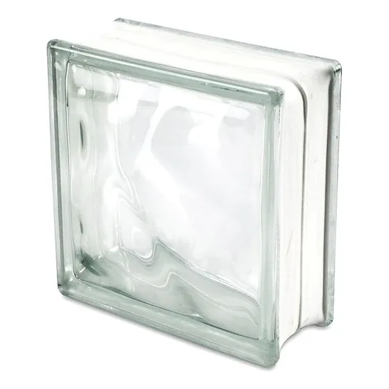 Bloque De Vidrio Olas 19x19cm