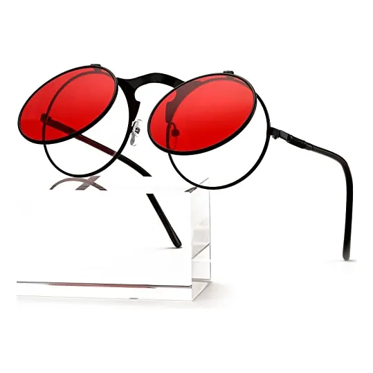 Aieyezo Gafas De Sol Redondas Para Hombres Y Mujeres F6xt7