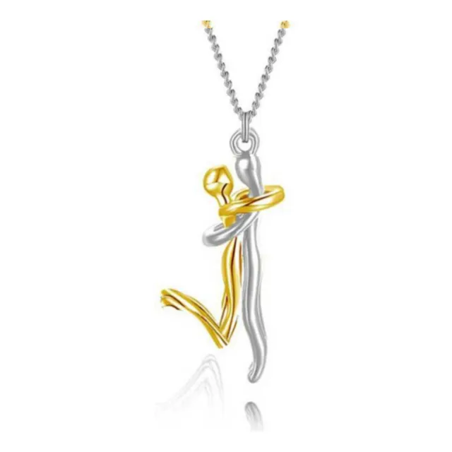 Collar Abrazo Eterno Infinito Parejas Novios San Valentin