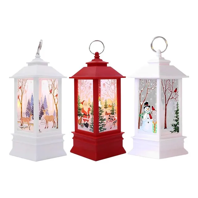 Farolito Navideño - Farol Linterna Adornos (6 Unidades)