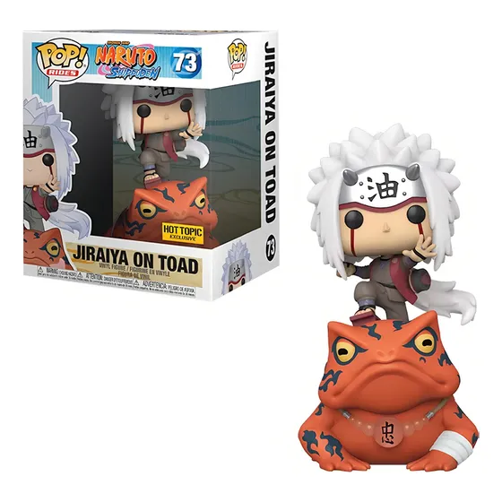 Funko Pop! Rides: Naruto Shippuden - Jiraiya On Toad #73 Hot Topic Exclusive