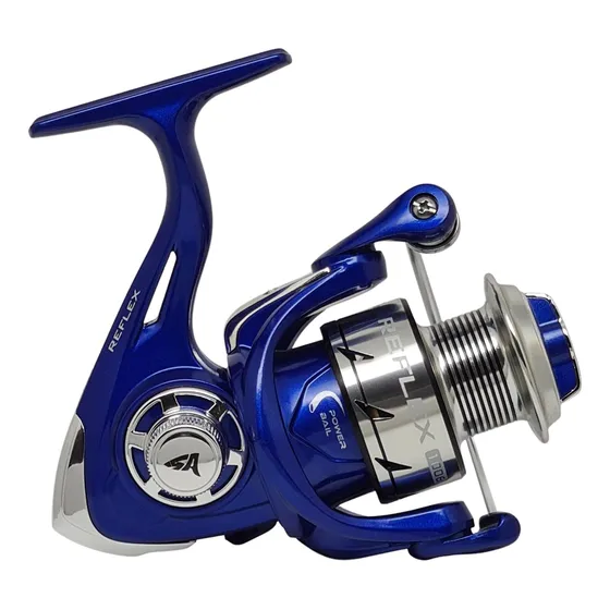 Micro Reel Caster Reflex 1006 Frontal Pejerrey 6 Rulemanes