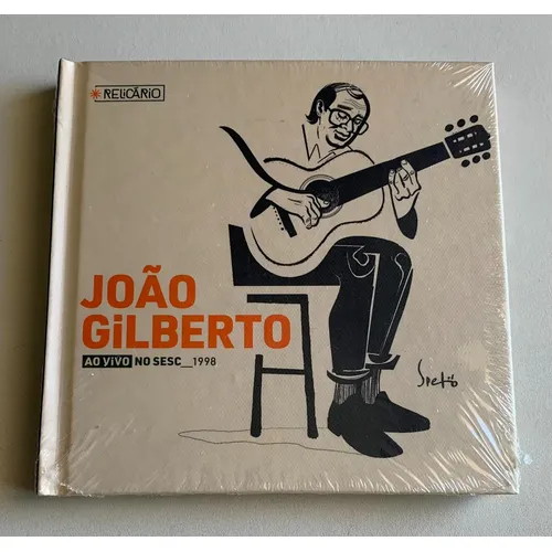 CD Duplo João Gilberto Ao Vivo no SESC 1998 Relicário Bossa Nova
