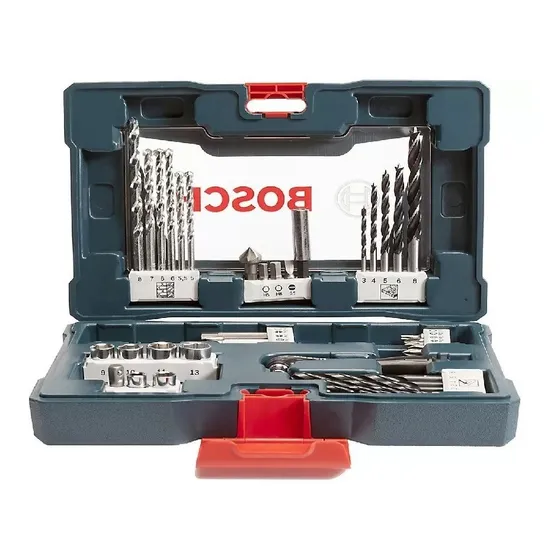 Kit Ferramentas V-line Bosch Furadeira/parafusadeira 41 Pçs