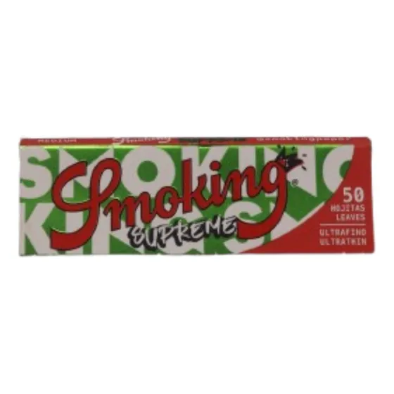 Seda Smoking Supreme 1 1/4 Com 50 Folhas