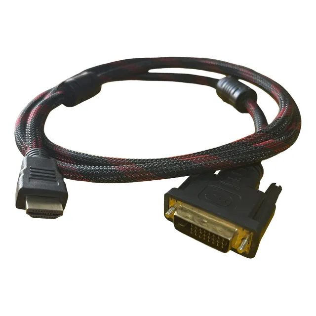 Cable Dvi A Hdmi Trenzado 130cm 1,3m