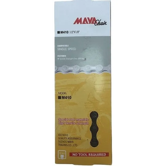 Cadena Bmx Maya M410 1/2 X1/8  Taiwan P/bicicleta