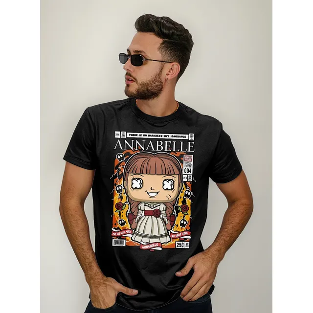 Remera Annabelle Funko Película Terror Muñeca