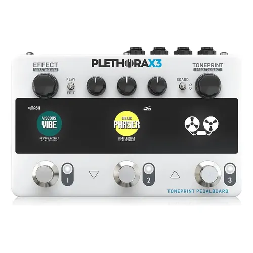 Pedaleira Tc Electronic Plethora X5 Com 5 Blocos | Parcelamento
