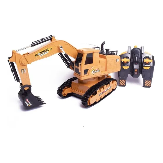 Grua Excavadora A Radio Control - Truck