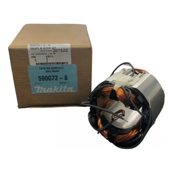 Estator Bobina 220v Serra Mármore Makita M0400 (original)