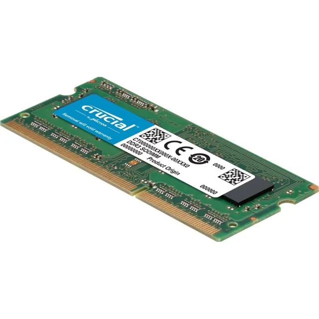Memoria RAM Crucial Cl9 DDR3 de 8 GB a 1333 MHz para portátil o Mac