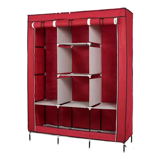 Closet /ropero Armable Y Transportable Con Lona De Tela