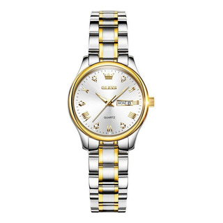Reloj De Mujer Olevs 5563 De Lujo Con Diamantes Luminosos Reloj De Mujer Olevs 5563 De Lujo Con Diamantes Luminosos