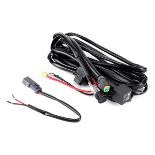 Arnés De Cableado Impermeable De 12 V/40 A Para Barra De Tra Arnés De Cableado Impermeable De 12 V/40 A Para Barra De Tra
