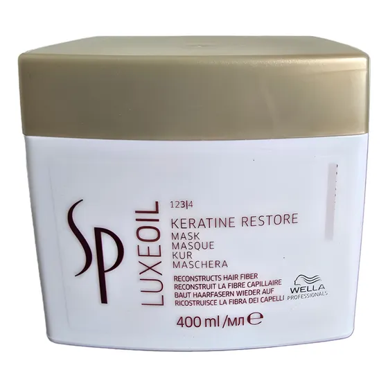Wella Máscara Sp Luxeoil Keratin Restore Restauradora 400 Ml