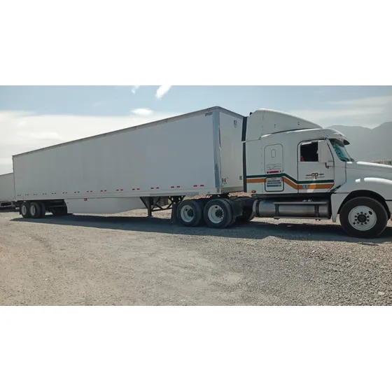 Tracto Camión Caja Seca 53 Pies 2 Y 3 Ejes Reforzada Atro