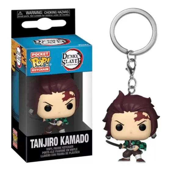Tanjiro Funko Pop Llavero Demon Slayer Keychain