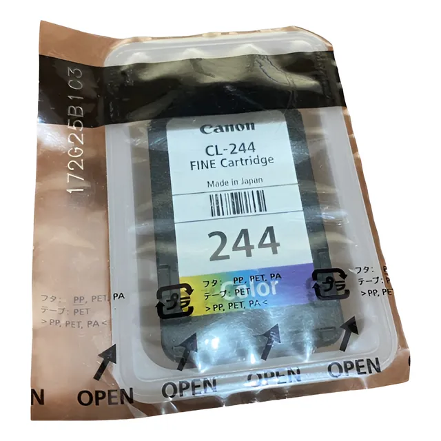 Original Canon Ink Cartucho Impresora Tinta 244 Color Sc