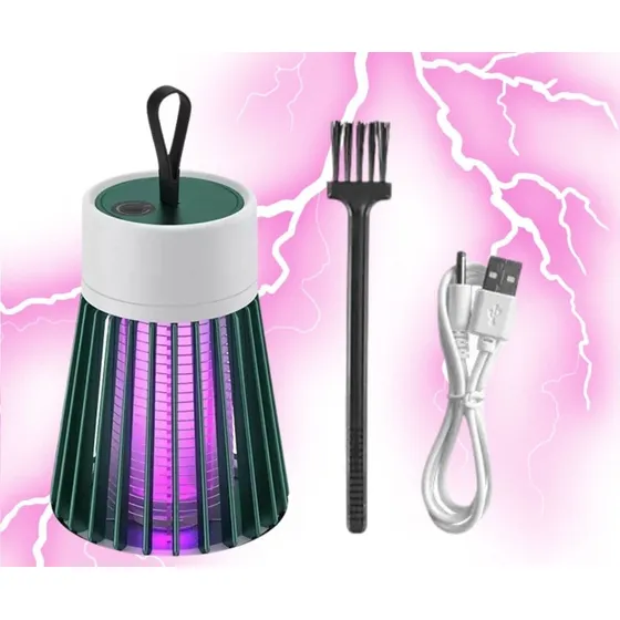 Repelente Mata Mosquito Led Uv Elétrico Pernilongo Insetos 110v/220v
