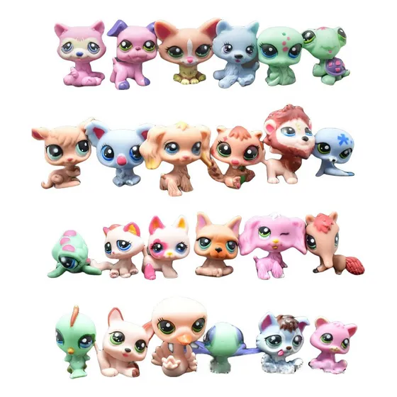Y E Set De 24 Minifiguras Lps Pet Shop Para Cocker Spaniel