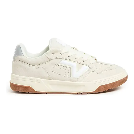Tênis Vans Upland Branco Casual Estilo Skate Retrô Original