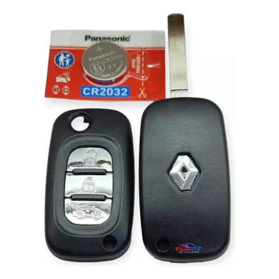 Llavero Con Mando A Distancia Renault Fluence Kango Clio
