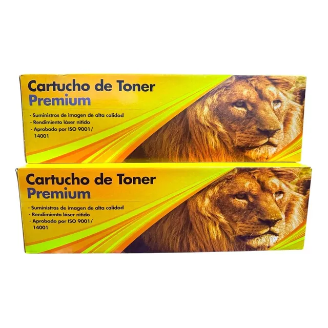 Pack Kit 2 Toner 26x Marca Leon Cf226x M402 M426 9k Paginas