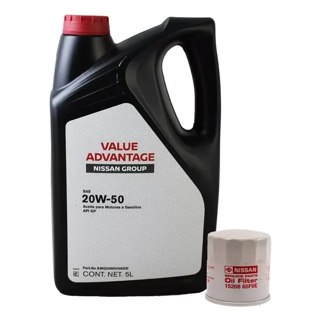 Aceite 20w-50 En Garrafa Con Filtro De Aceite Gratis