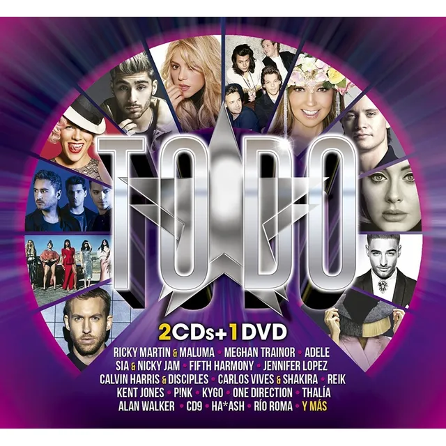 Shakira / Maluma / Divicio To Do | Dvd + Cd Música Nuevo