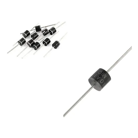10 Peças Do Diodo Retificador 10a10 1000v 10a