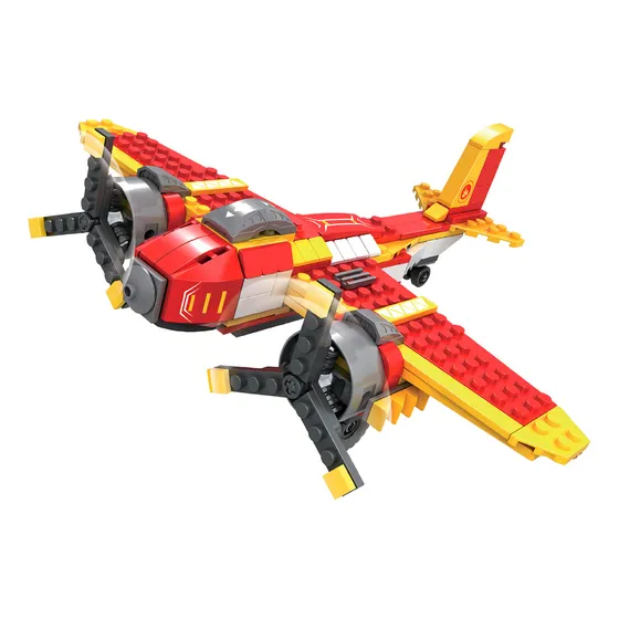 Brictek: Airport - Twin-engine Propeller Plane