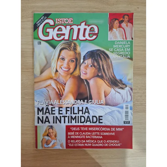 Revista Istoé Gente Flávia Alessandra Xuxa Madonna Sandy