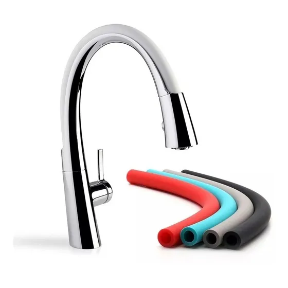 Grifo De Cocina Monocomando Fv H5 Lenga 0412/h5 Extensible