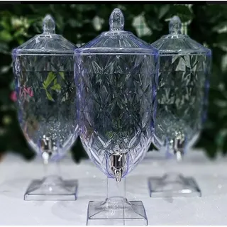 Suqueira AcrĂlico Crystal 4,5l Top Resistente Com Torneira Suqueira AcrĂlico Crystal 4,5l Top Resistente Com Torneira