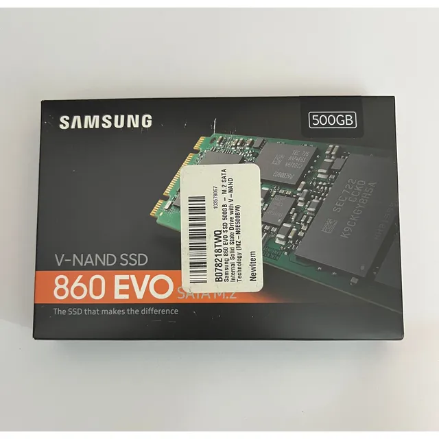 Ssd Samsung Mz-n6e500bw - 860 Evo, M.2 Sata, 500gb