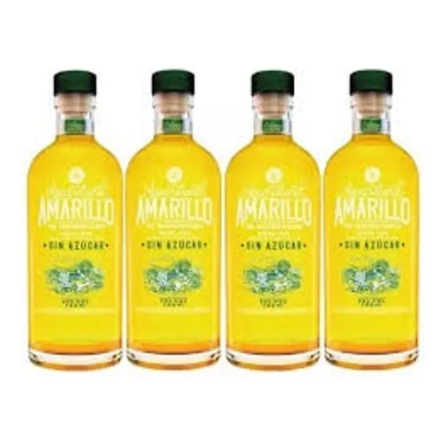 Aguardiente Amarillo 375ml X4 - mL a $97