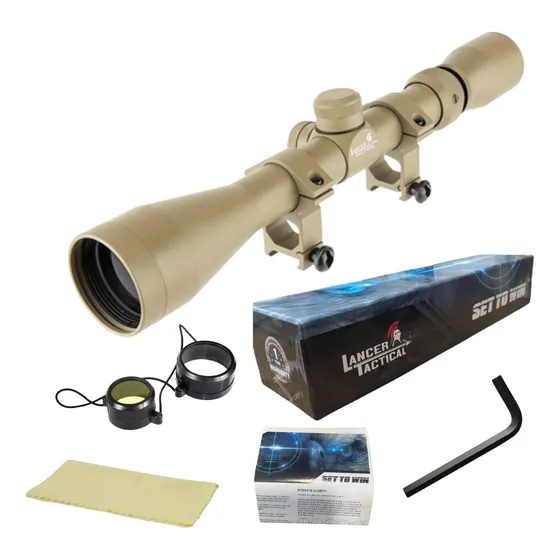 Mira Telescopica 3-9x40  Riflescope Arena Riel 20mm Xtremep