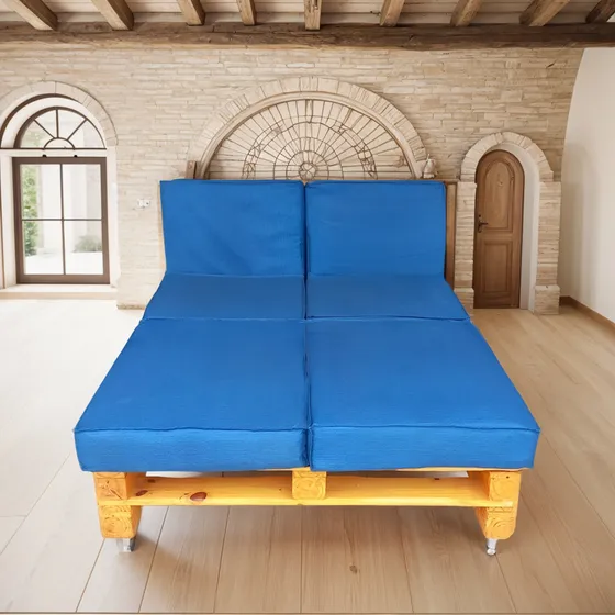 Sofá De Pallet + Chaise