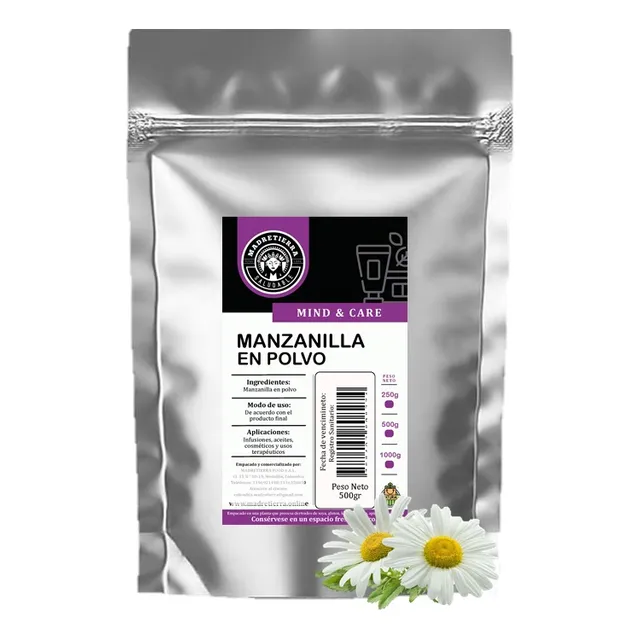 Manzanilla En Polvo X500gr