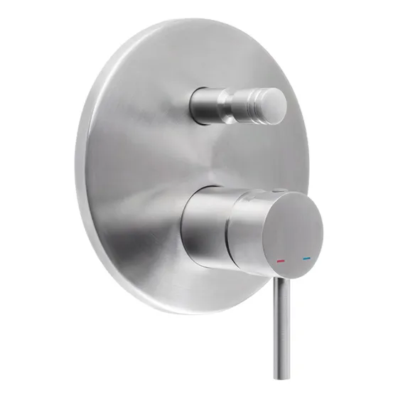 Monomando P/regadera O Tina 9038inox.9 Urrea